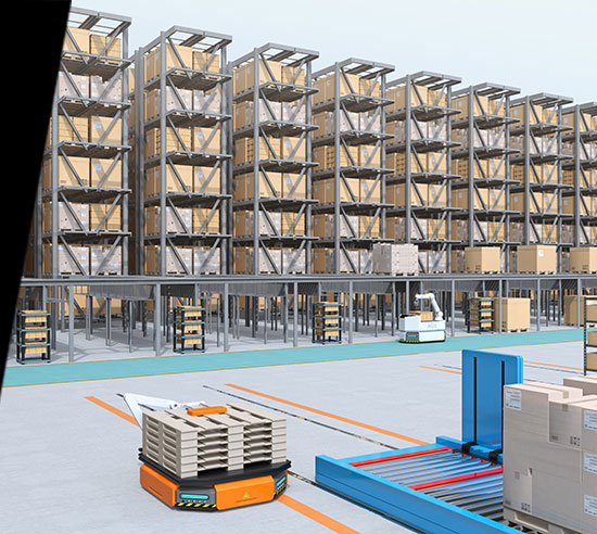 automate logistique agv - SERAD AUTOMATION